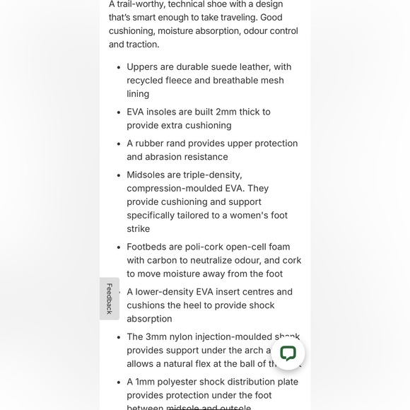 Patagonia Bly Velvet Brown Leather Upper Performance Footwear Trail Shoes 7.5 US - Picture 11 of 16